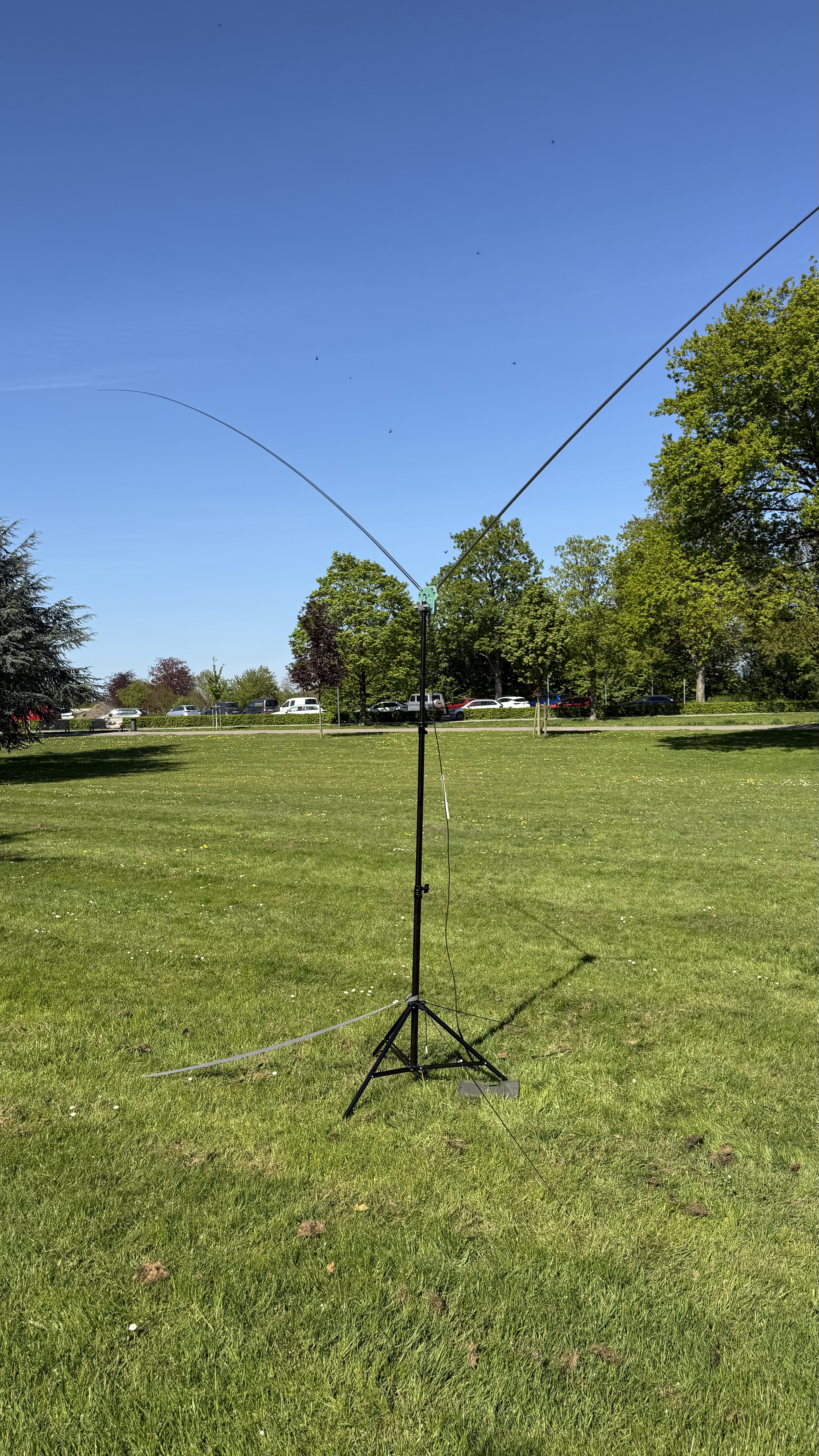 Bild 6 – Antennentest im Kurpark Xanten