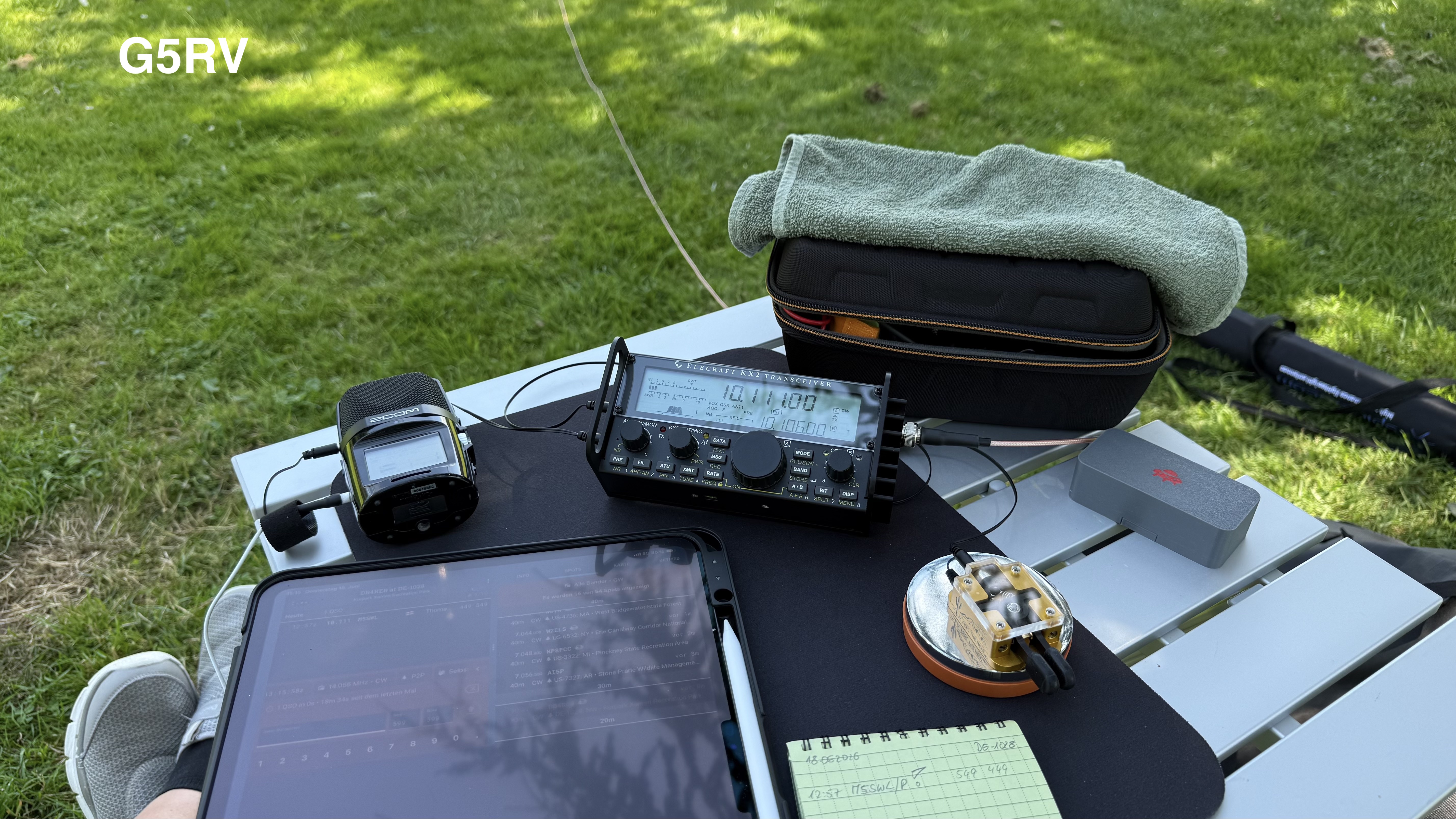 Bild 2 – Tunertest CHA URT-1 mit ZS6BKW und G5RV
